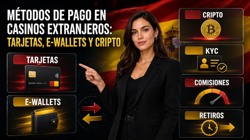 Métodos de Pago en Casinos Extranjeros: Tarjetas, E-wallets y Cripto