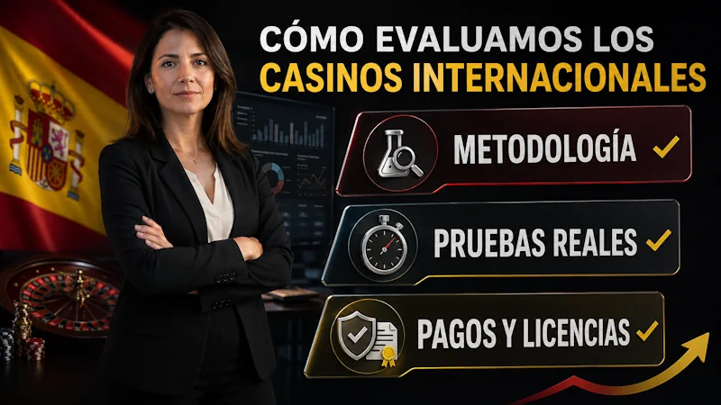 Cómo Evaluamos los Casinos Internacionales: Metodología y Pruebas Reales